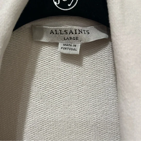 All Saints Gray Textured Cardigan - Picture 3 of 8